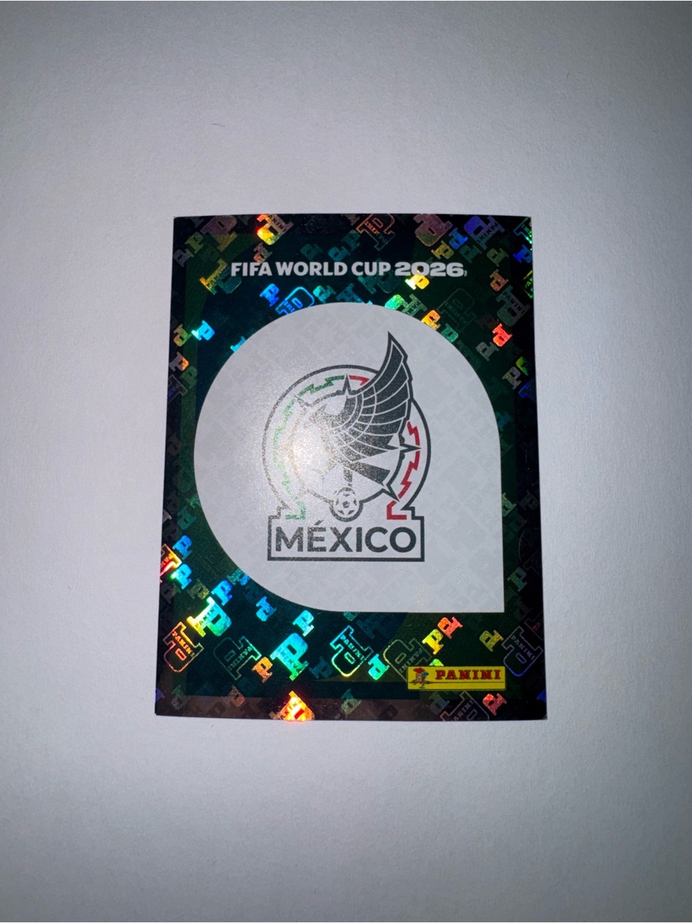 Panini FIFA World Cup 2026 Sticker - Mexico #MEX 1 - Team Logo Foil